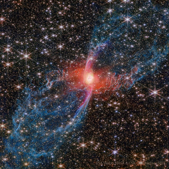 Red Spider Planetary Nebula from Webb