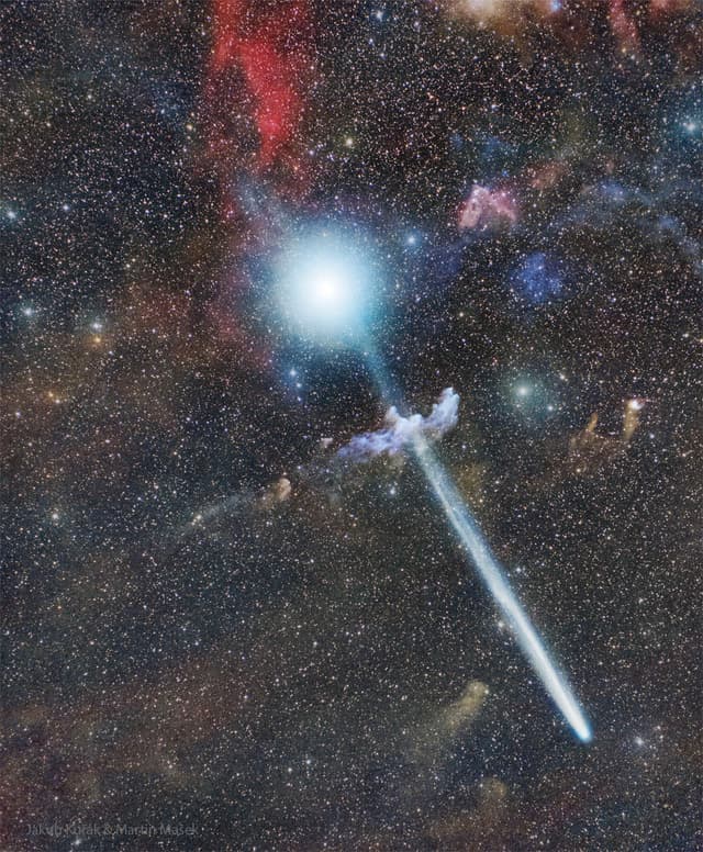 Comet R3 PanSTARRS Before Rigel
