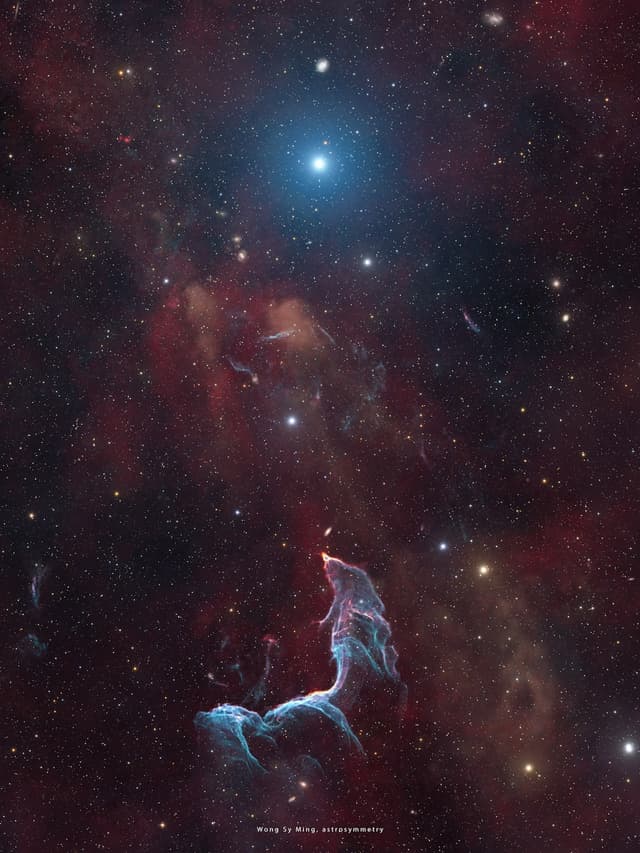 The Mermaid Nebula Supernova Remnant